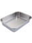 Paslanmaz Çelik Plaka Tepsi Dikdörtgen Kare Plaka Pişirme Tencere Çanak Derin Barbekü Barbekü Kafeterya Depolama Tepsisi Rotisserie | Depolama Tepsileri (40X30X7CM) (Yurt Dışından) 1