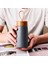 Yalıtımlı Kahve Kupa 304 Paslanmaz Çelik Tumbler Su Termos Vakum Şişesi Mini Su Şişesi Taşınabilir Seyahat Kupa Termal Kupası | Vakum Şişeleri ve termoslar (Mavi) (Yurt Dışından) 2