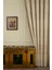 Fon Perde Damask Desen Krem 1-2 Seyrek Pile 60x260 1