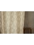 Fon Perde Bush Desen Krem 1-2 Seyrek Pile 60x260 3