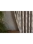 Fon Perde Bush Desen Gri-Pudra 1-2 Seyrek Pile 90x260 2