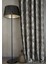 Fon Perde Bush Desen Gri 1-3 Sık Pile 60x260 1
