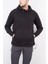 Delta Kapşonlu Sweatshirt Siyah Siyah - M 1