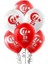 10 Adet Bayrak Balon Türk Bayraklı ve 23 Nisan Baskılı Balon 23 Nisan Balon Süslemeleri 1