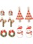 2x 10 Adet Çeşitli Emaye Charm Kolye Noel Ağacı Kardan Adam Garland Hediye (Yurt Dışından) 5