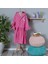 Winx by Karaca Home Bloom Pembe %100 Pamuk 4-6 Yaş Bornoz 1