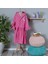 Winx by Karaca Home Bloom Pembe %100 Pamuk 6-8 Yaş Bornoz 1