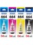 Epson T664 Muadil Mürekkep Seti L355 / L1455 / L1300 / L110 1
