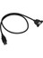 USB 2.0 Dişi Erkek Panel Tipi Montajlanabilir USB 2.0 Kablo 1 m 4