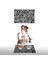 Water Food Kedi Köpek Zebra Desenli Dijital Baskılı 35X50 Dekoratif Çok Amaçlı Mama Altlığı Mama Paspası 1