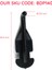BDP140 Fiat Doblo 2000-2010 için Çift Kapı Arka Bagaj Dış Açma Kolu Parçası 735402299 3