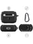 Apple Airpods Pro Kılıf Darbe Emici Mükemmel Karbonfiber Doku Kapak 5