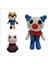 3 Adet Robloxed Dünya Macera Piggy Palyaço Peluş Oyuncaklar (Yurt Dışından) 1