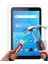 Lenovo Tab M7 Uyumlu Fuchsia Temperli Cam Tablet Ekran Koruyucu Tempered Tablet Screen Protector 4