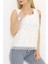 Dantelli Bluz Beyaz - 9152.107. 4