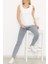 Dantelli Bluz Beyaz - 9152.107. 5