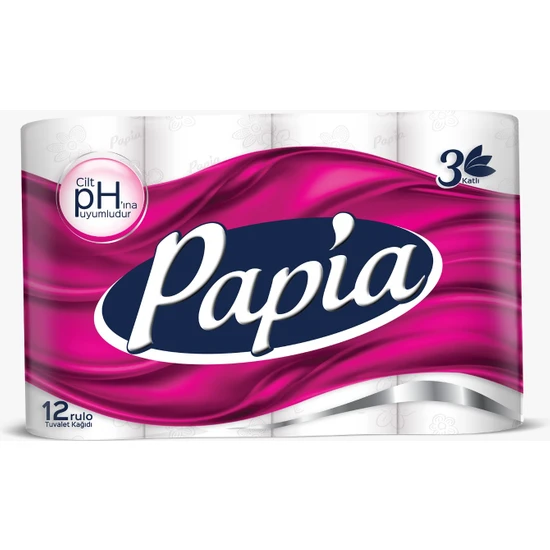 Papia 12 Li Tuvalet Kağıdı