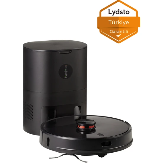 Lydsto Lydsto S1 UV ve Ozon Sterilizasyonlu Akıllı Robot Süpürge Ve Paspas - Siyah ( Lydsto Türkiye Garantili )