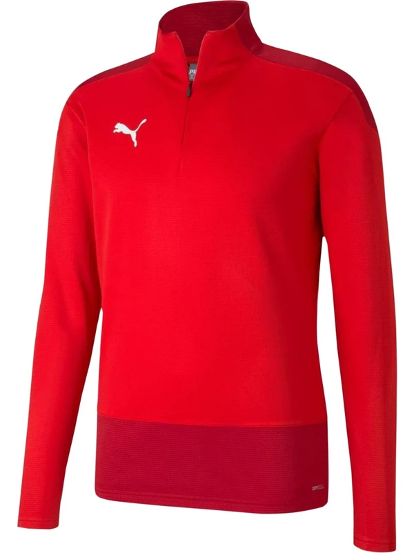 Puma  Erkek Futbol Antrenman Sweatshirts 65647601 Kırmızı