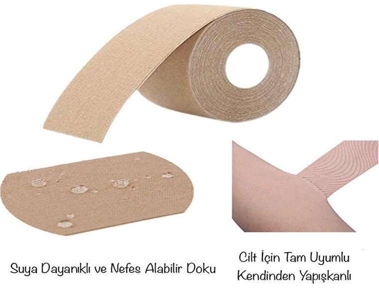 İnobag Göbek Destekleyici Bant Siyah Renk (Hamileler için) görsel 5