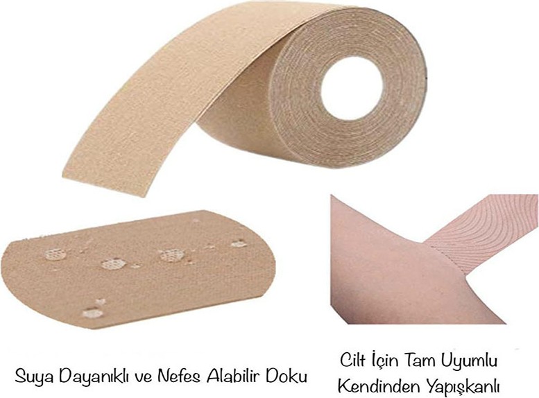 İnobag Göbek Destekleyici Bant Ten Rengi görsel 2
