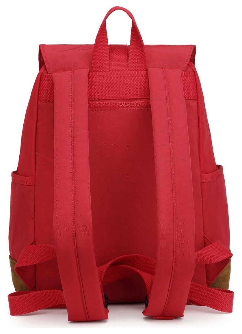Smart Bags Süet Tabanlı Kumaş Kadın Sırt Çantası 3092 Yeşil görsel 3