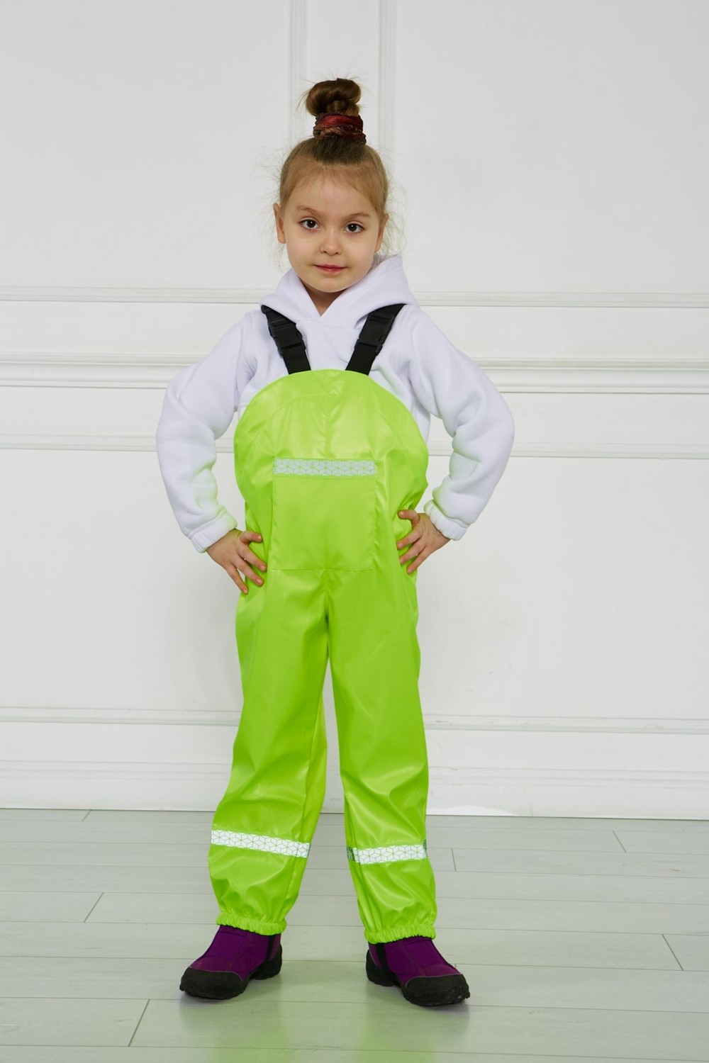 Kidsabu Yağmur Tulumu Sarı görsel 3