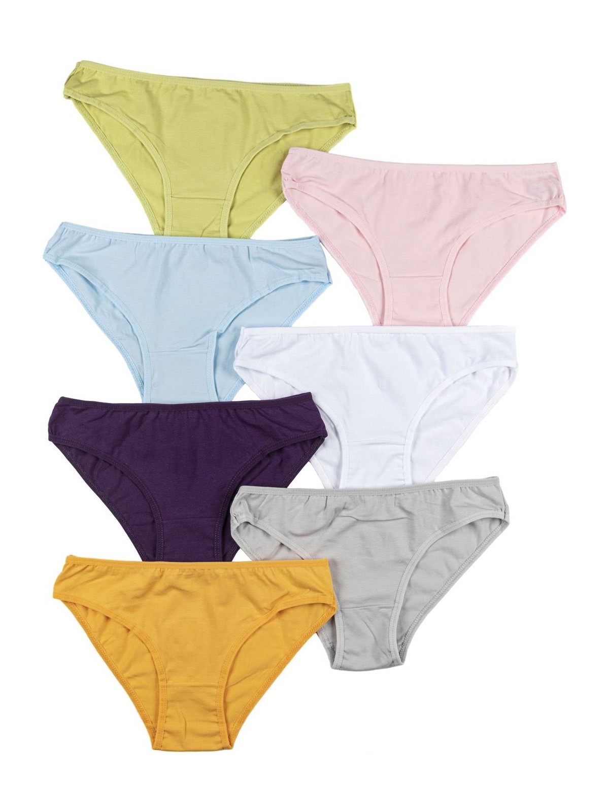 Nicoletta Bordo Kadın Külot 7 Li Paket Likralı - Görsel 8