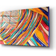 Eliza Home  Soyut Cam Tablo