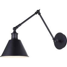 Riolight  Retro Üç Mafsallı Hareketli Başlık Metal Aplik