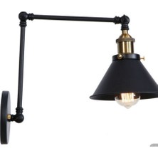 Riolight  Retro Üç Mafsallı Metal Aplik