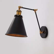 Riolight  Retro Üç Mafsallı Metal Aplik