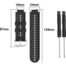 ZH Store Garmin Yaklaşımı İçin S2 / S4 Silikon Kordonlu Saat (Yurt Dışından)