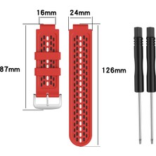 ZH Store Garmin Yaklaşımı İçin S2 / S4 Silikon Kordonlu Saat (Yurt Dışından)