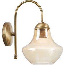 Riolight  Retro Eskitme Bal Camlı Aplik