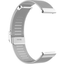 ZH Store Huawei Watch Gt3 46 mm. İçin Metal Çelik Hasır Kayış Gümüş Rengi (Yurt Dışından)