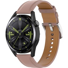 ZH Store Huawei Watch Gt2 46 mm. İçin Buzağı Doku Kayışı (Yurt Dışından)