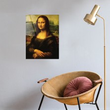 Decorita Klasik Tablo | Cam Tablo | Mona Lisa | 30cm x 40cm