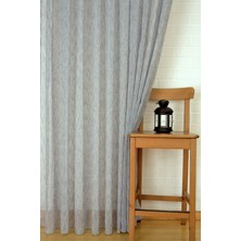 Massarelli Nopeli Keten Tül İndigo 1-2 Seyrek Pile 100x260