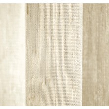 Massarelli Nopeli Keten Tül Krem 1-3 Sık Pile 100x260
