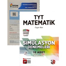 3D Yayınları yayınları TYT Matematik Deneme - Yeni Baskı - Aydın Yayınları Denemeli
