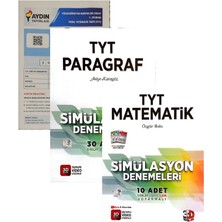 3D Yayınları TYT Paragraf - Matematik Deneme - Yenibaskı - Aydın Yayınları Denemeli
