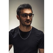Takılingo 925 Ayar Gümüş Singapur Zincir Kolye