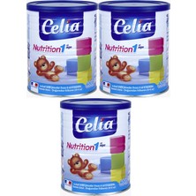 Celia Nutrition No:1 400GR Bebek Sütü Doğumdan Itibaren (0-6 Ay) (3 Lü Set) 3/24