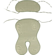 Honeyge Evrensel Bebek Arabası Pram Yaz Serin Nefes Mat / Yastık (Yurt Dışından)
