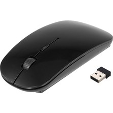 Buyfun 2.4g Taşınabilir Ultra-Ince Kablosuz Mouse(Yurt Dışından)