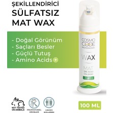 Cosmo Code Sülfatsız Mat Wax