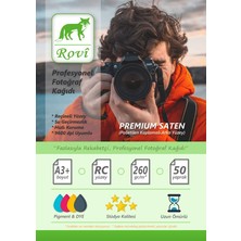 Rovi Rapunzel Satin Fotoğraf Kağıdı - 260gsm - 50yp - A3+