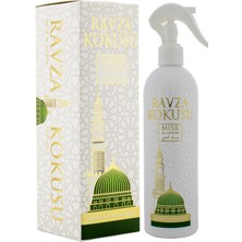 Esved Kabe Örtüsü Kokusu Medine Ravza Kokusu Uhud Kokusu ve Hacerül Esved Kokusu Sprey 400 Ml.