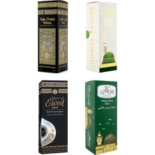 Esved Kabe Örtüsü Kokusu Medine Ravza Kokusu Hacerül Esved Kokusu ve Mescidi Aksa Kokusu Sprey 400 Ml.
